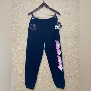 NWT Forever 21 x Hello Kitty Rhinestone Joggers